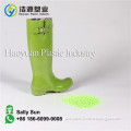 Penetration resistant anti-slip soft PVC raw materials for gumboots
